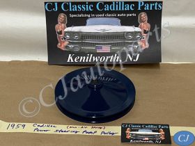 OEM 1959 1960 Cadillac Deville Flat Top Eldorado Fleetwood POWER STEERING PUMP PULLEY SINGLE GROOVE NON-AIR SPRING