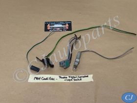 OEM 1963 1964 Cadillac Deville Eldorado Fleetwood DASH RADIO WIRE HARNESS PIGTAIL CONNECTORS & LIGHT SOCKET