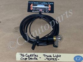 OEM 1972 1973 1974 1975 1976 Cadillac Deville Eldorado Fleetwood Calais DECK LID TRUNK LIGHT LAMP **TESTED** #9623100