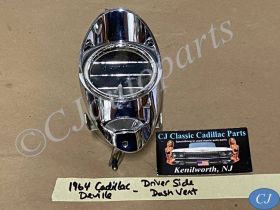 OEM 1963 1964 Cadillac Deville Eldorado Fleetwood LEFT A/C AIR CONDITIONING HEATER DASH VENT DUCT #3512892/#1479588