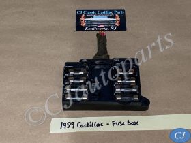 OEM 1959 1960 Cadillac Deville Eldorado Fleetwood UNDER DASH FUSE BOX PANEL