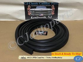 1977 1978 1979 1980 1981 1982 1983 1984 1985 1986 1987 1988 1989 1990 1991 1992 CADILLAC ELDORADO DEVILLE FLEETWOOD SEVILLE TRUNK WEATHERSTRIP SEAL