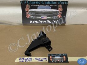 OEM 1977 1978 1979 1980 1981 1982 1983 1984 Cadillac Deville Fleetwood HOOD LATCH CATCH SAFETY RELEASE LEVER #1610270