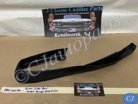 OEM 1964 Cadillac Deville Eldorado Fleetwood LEFT DRIVER SIDE RUBBER QUARTER PANEL TO REAR BUMPER END FILLER #1481656