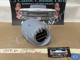OEM 1959 1960 Cadillac Deville Eldorado Fleetwood DASH AIR CONDITIONER A/C HEATER OUTER AIR VENT DUCT #3512194