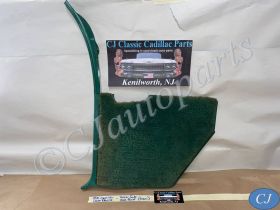 OEM 1969 1970 Cadillac Deville Fleetwood Calais LEFT DRIVER SIDE KICK PANEL TRIM (GREEN)