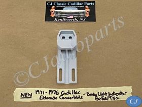 NEW 1971 1972 1973 1974 1975 1976 Cadillac Eldorado Convertible REAR FIBER OPTIC BRAKE LIGHT INDICATOR BEZEL TRIM #9880565