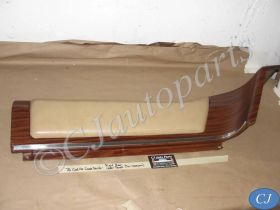 OEM 1974 1975 1976 Cadillac Coupe Deville Calais 2 Door RIGHT PASSENGER SIDE REAR UPPER QUARTER DOOR PANEL WOODGRAIN TAN