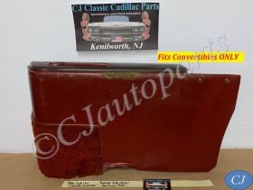 OEM 1965 1966 Cadillac Eldorado Deville Convertible RIGHT PASSENGER SIDE REAR LOWER DOOR PANEL ARM REST - RED