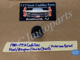 OEM 1980 1981 1982 1983 1984 1985 1986 1987 1988 1989 1990 1991 1992 Cadillac Deville Fleetwood Brougham RWD FRONT FENDER ANTENNA BEZEL