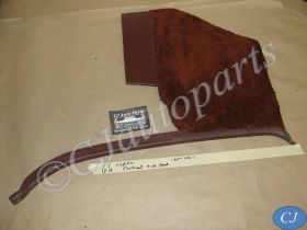OEM 1965 1966 Cadillac Fleetwood Deville Calais LEFT DRIVER SIDE KICK PANEL TRIM BROWN