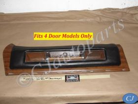 OEM 1974 1975 1976 Cadillac Fleetwood Sedan Deville Calais 4 Door LEFT DRIVER SIDE REAR UPPER DOOR PANEL & PULL HANDLE TRIM