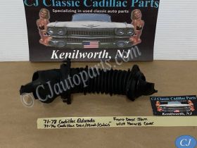 OEM 1971 1972 1973 1974 1975 1976 Cadillac Deville Fleetwood 1971 1972 1973 1974 1975 1976 1977 1978 Eldorado FRONT DOOR JAM WIRE HARNESS COVER CONDUIT #9837507