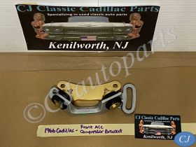 OEM 1963 1964 1965 1966 1967 Cadillac Deville Fleetwood 1963 1964 1965 1966 Eldorado FRONT A/C COMPRESSOR MOUNTING ADJUSTING BRACKET WITH GROMMETS #1482012