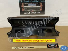 OEM 1965 1966 Cadillac Deville Eldorado Fleetwood Calais DASH INSTRUMENT CLUSTER SPEEDOMETER **TESTED**
