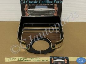OEM 1974 1975 1976 Cadillac Deville Fleetwood Calais 1974 1975 1976 1977 1978 Eldorado DASH INSTRUMENT CLUSTER SPEEDOMETER WOODGRAIN BEZEL TRIM #160254