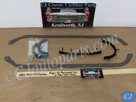 NEW 1963 1964 1965 1966 1967 CADILLAC DEVILLE ELDORADO FLEETWOOD 390 429 ENGINE OIL PAN & REAR MAIN SEAL GASKET SET