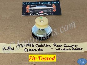 NEW 1971-1976 Cadillac Eldorado REAR QUARTER WINDOW ROLLER SUPPORT GUIDE