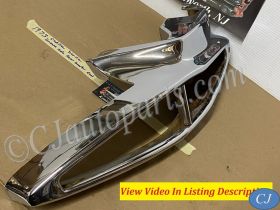 OEM 1973 Cadillac Deville Calais Fleetwood DRIVER SIDE LEFT BACK REAR BUMPER END #3515580