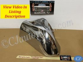 OEM 1965 Cadillac Deville Eldorado Fleetwood Calais LEFT DRIVER SIDE LOWER FRONT BUMPER END #1482255