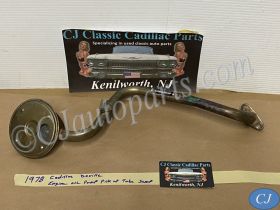 OEM 1977 1978 1979 Cadillac Deville Fleetwood 425 Engine 1980 1981 Deville Fleetwood 368 ENGINE OIL PUMP SUMP PICKUP TUBE SCREEN #1606989