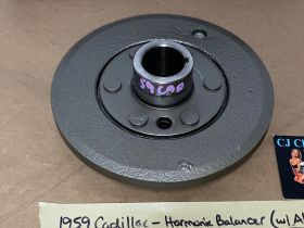 OEM 1958 1959 1960 1961 1962 58 59 60 61 62 Cadillac 390 Engine Deville Eldorado Fleetwood HARMONIC BALANCER DAMPER (A/C CARS)