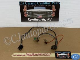 OEM 1965 Cadillac Deville Eldorado Fleetwood Calais RIGHT LOWER HEADLIGHT, TURN, PARK, CORNER LIGHT WIRE HARNESS #2987962