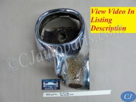 OEM 1959 Cadillac Deville Fleetwood Eldorado LEFT DRIVER SIDE CHROME BACK REAR BUMPER END #3511548