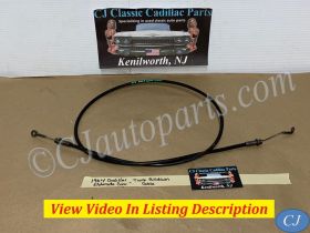 OEM 1962 1963 1964 1965 1966 1967 1968 1969 1970 Cadillac Deville Fleetwood Calais 1962 1963 1964 1965 1966 1967 1968 1969 1970 1971 Eldorado POWER TRUNK DECK LID PULLDOWN BOWDEN CABLE #4844174