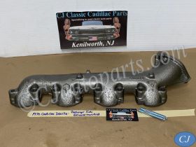 OEM 1968 1969 1975 1976 Cadillac Deville Fleetwood Calais 1975 1976 Cadillac Eldorado 472/500 Engine RIGHT PASSENGER SIDE EXHAUST MANIFOLD WITH NEW STUDS #1486442