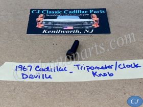 OEM 1967 1968 Cadillac Deville Eldorado Fleetwood Calais DASH INSTRUMENT CLUSTER TRIPOMETER OR CLOCK RESET KNOB