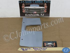 OEM 1966 Cadillac Deville Eldorado Fleetwood Calais RIGHT PASSENGER SIDE FRONT DOOR HINGE COVER PLATE TRIM PANEL