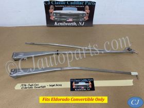 OEM 1971 1972 1973 1974 1975 1976 Cadillac Eldorado Convertible TRICO WINDSHIELD WIPER ARMS - LEFT & RIGHT #9891690/9612991 - #9823335/9697794