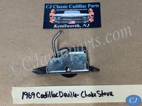 OEM 1968 1969 Cadillac Deville Eldorado Fleetwood Calais 4 BBL CARBURETOR CHOKE STOVE THERMOSTAT COIL BRACKET COVER #7037711/#35612
