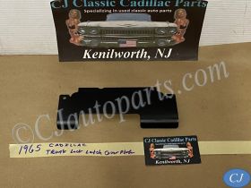 OEM 1965 1966 Cadillac Eldorado Deville Fleetwood Calais TRUNK LOCK LATCH COVER PLATE ACCESS PANEL