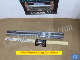 OEM 1967 Cadillac Deville Convertible RIGHT PASSENGER SIDE REAR INTERIOR DOOR QUARTER PANEL MOLDING