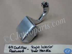 OEM 1963 1964 Cadillac Deville Eldorado Fleetwood RIGHT PASSENGER SIDE INTERIOR DOOR HANDLE #4876622