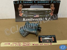 OEM 1976 1977 1978 1979 Cadillac Seville 350 Engine OIL FILTER ADAPTER HOUSING #6438195