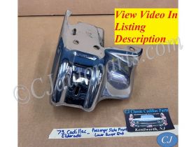 OEM 1973 Cadillac Eldorado RIGHT PASSENGER SIDE FRONT BUMPER END LOWER #3515595