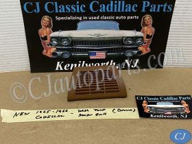 NEW 1965 1966 CADILLAC DEVILLE ELDORADO FLEETWOOD CALAIS DASH IN-CAR TEMP SENSOR GRILL COVER TRIM - RED