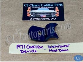 OEM 1968 1969 1970 1971 1972 1973 1974 1975 1976 1977 1978 1979 Cadillac DeVille Fleetwood Eldorado Calais 425/472/500 ENGINE DISTRIBUTOR HOLD DOWN BRACKET #1492249