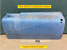 OEM 1959 1960 Cadillac Coupe Deville Eldorado LEFT DRIVER SIDE FRONT DOOR SHELL **SOLID** #4801105