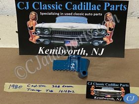 OEM 1980 Cadillac Deville Fleetwood Eldorado Seville 368 Engine TIMING TAB INDICATOR MARK POINTER #1616802
