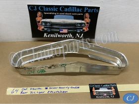 OEM 1964 Cadillac Deville Eldorado Fleetwood REAR BUMPER TAIL LIGHT LAMP BEZEL ESCUTCHEON #1481132
