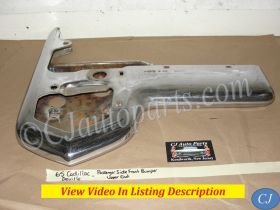 OEM 1965 Cadillac Deville Eldorado Fleetwood Calais RIGHT PASSENGER SIDE UPPER FRONT BUMPER END #35113313
