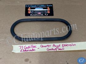OEM 1971 1972 Cadillac Eldorado QUARTER PANEL EXTENSION TAIL LIGHT SURROUND SEAL GASKET #5963824