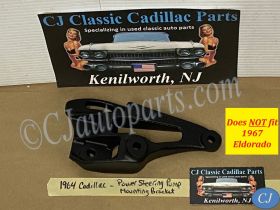 OEM 1963 1964 1965 1966 1967 Cadillac Deville Fleetwood Calais Eldorado 390 429 ENGINE POWER STEERING PUMP MOUNTING BRACKET #1479145