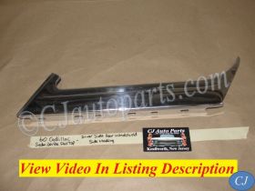 OEM 1960 Cadillac Sedan Deville Flat Top LEFT REAR WINDSHIELD WINDOW MOLDING TRIM #3631564
