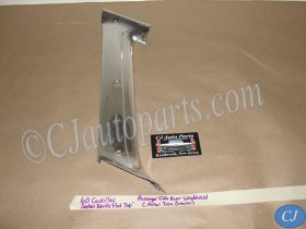 OEM 1959 1960 Cadillac Deville 4 Door 4 Window FLAT TOP RIGHT INTERIOR REAR BACK WINDSHIELD C PILLAR TRIM #4803294