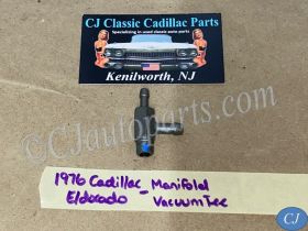 OEM 1971 1972 1973 1974 1975 1976 Cadillac Deville Eldorado Calais Fleetwood 472/500 Engine INTAKE MANIFOLD VACUUM PORT TEE TREE FITTING